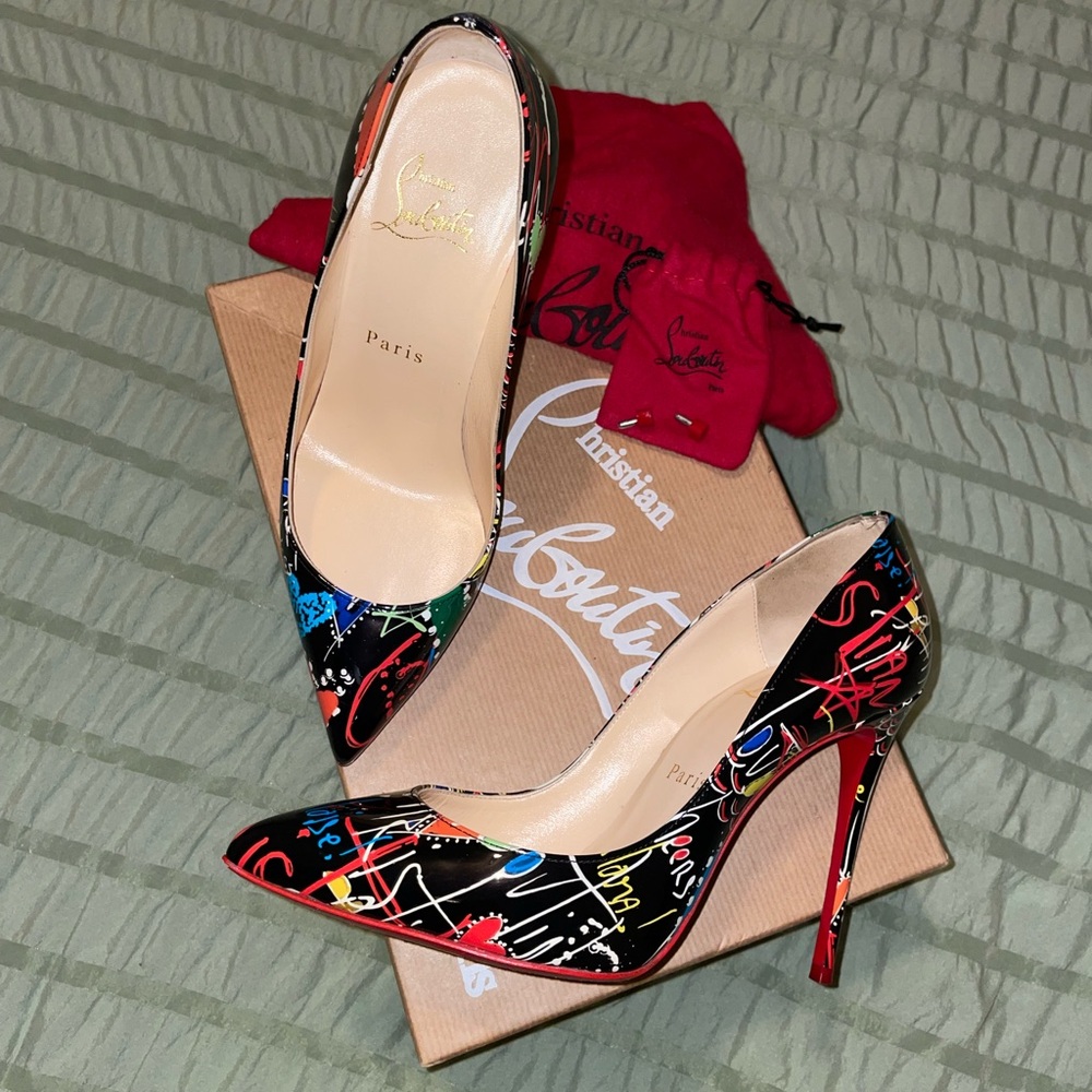 Authentic Christian Louboutin
Pigalle patent leather heels Size 36 | Gently Used
